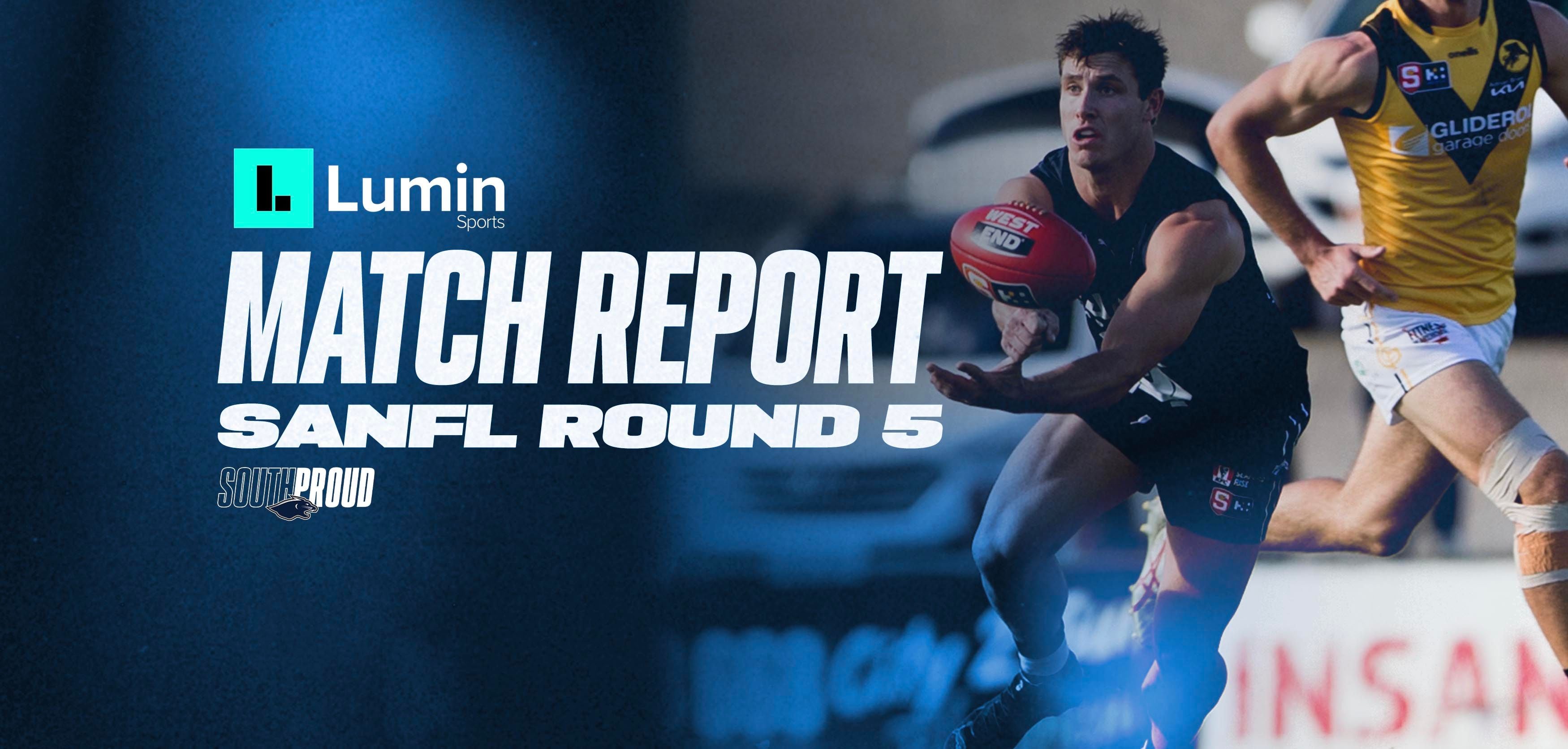 Lumin Sports Match Report: Round 5 v Glenelg Lumin Sports Match Report: Round 5 v Glenelg